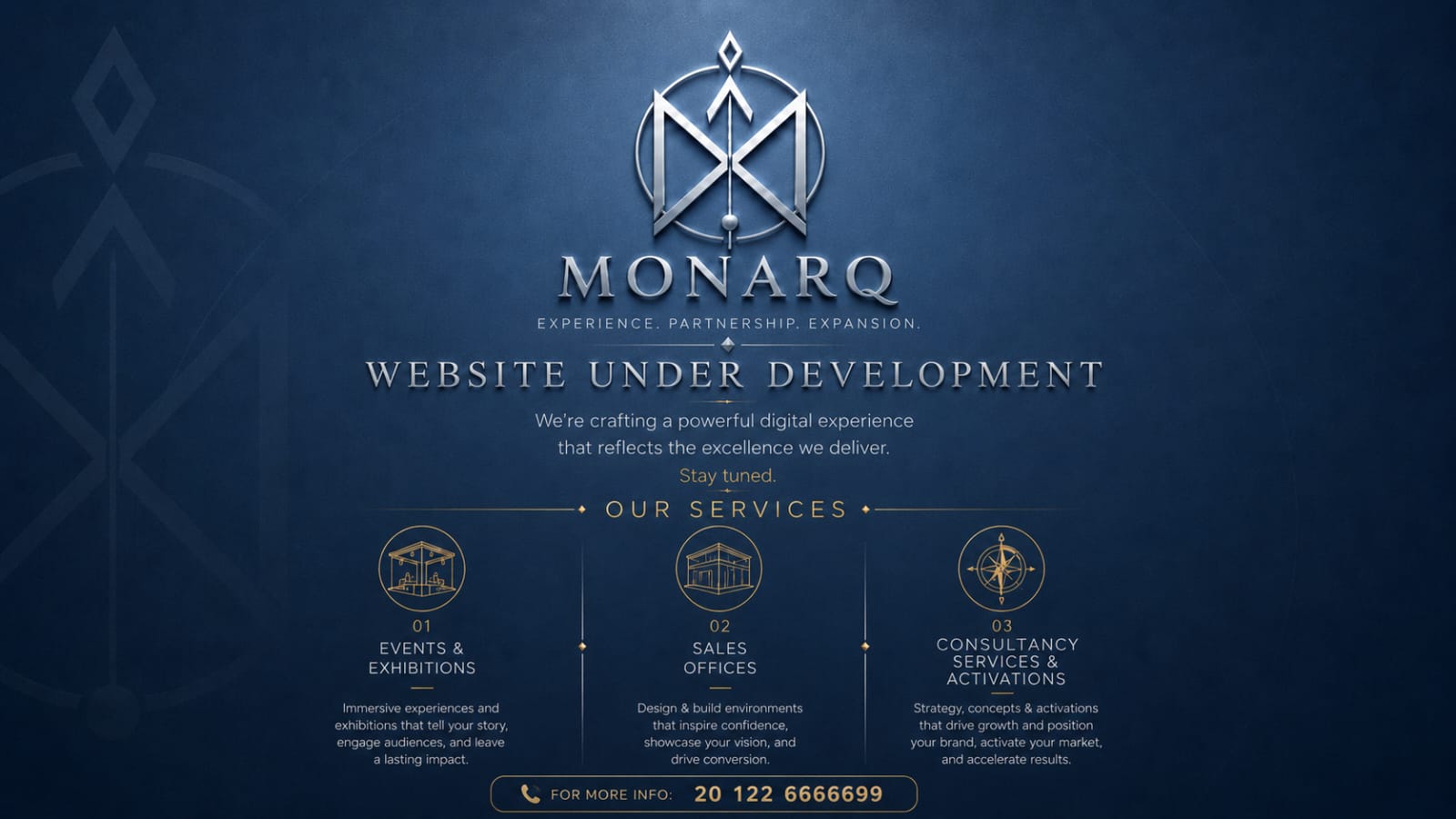 MONARQ - Website Under Development
